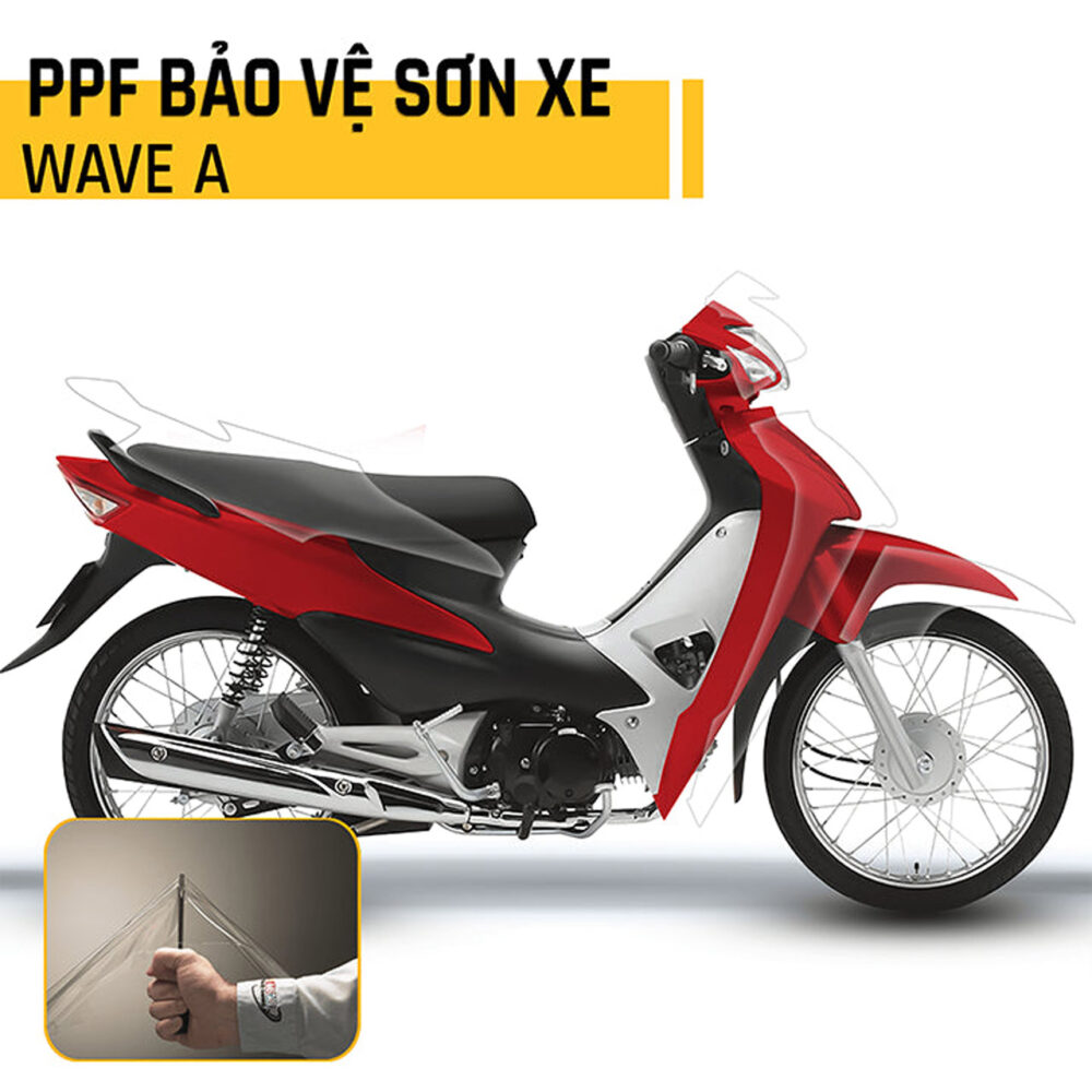 Dán xe Wave chống xước