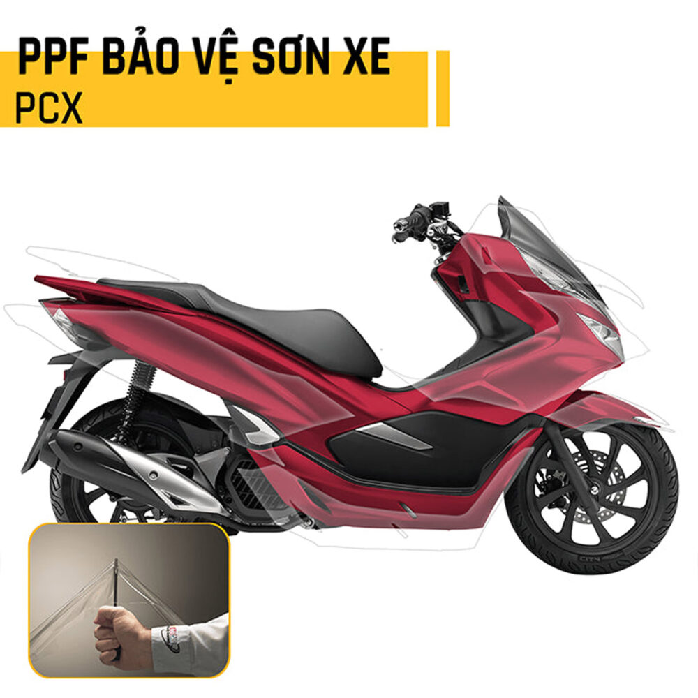 Dán chống xước xe PCX