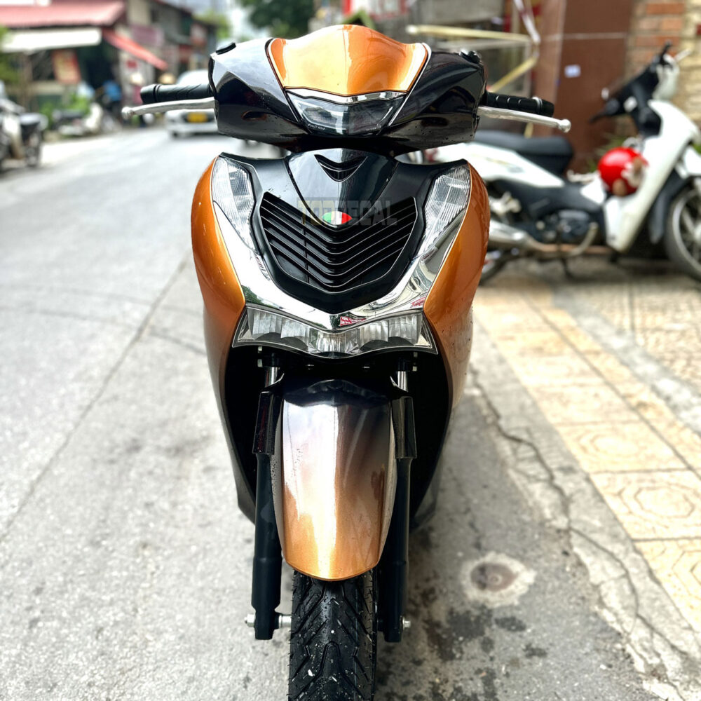 dán tem Sh màu cam đen đẹp