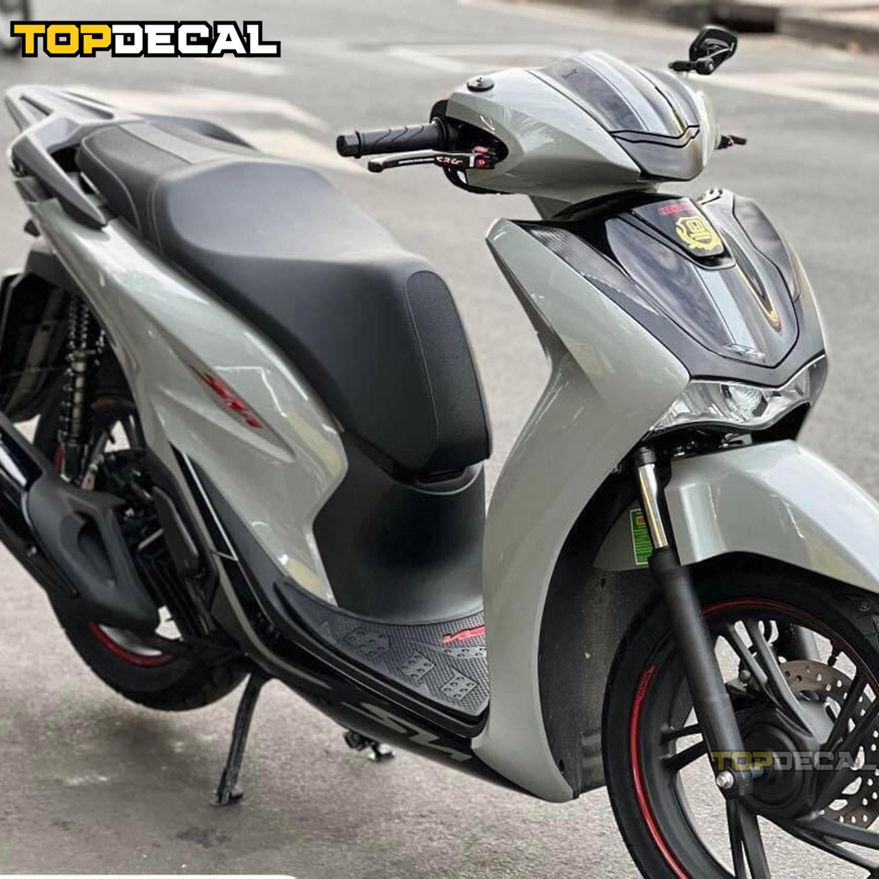 dán decal xe sh