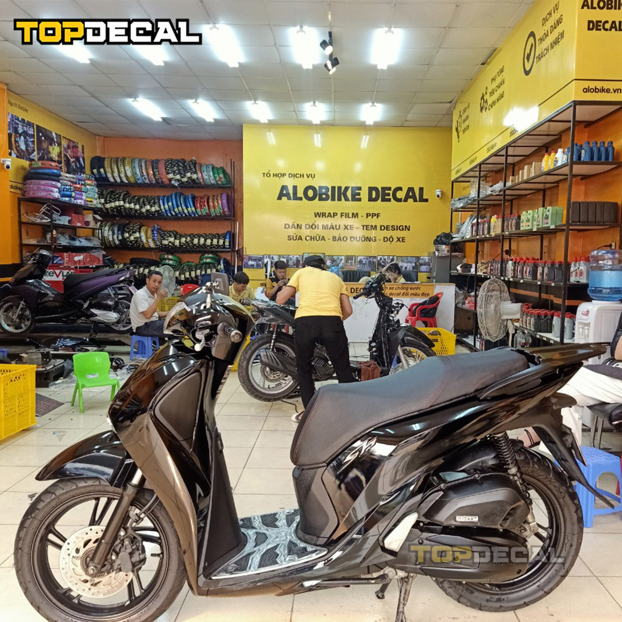decal dán xe máy đẹp