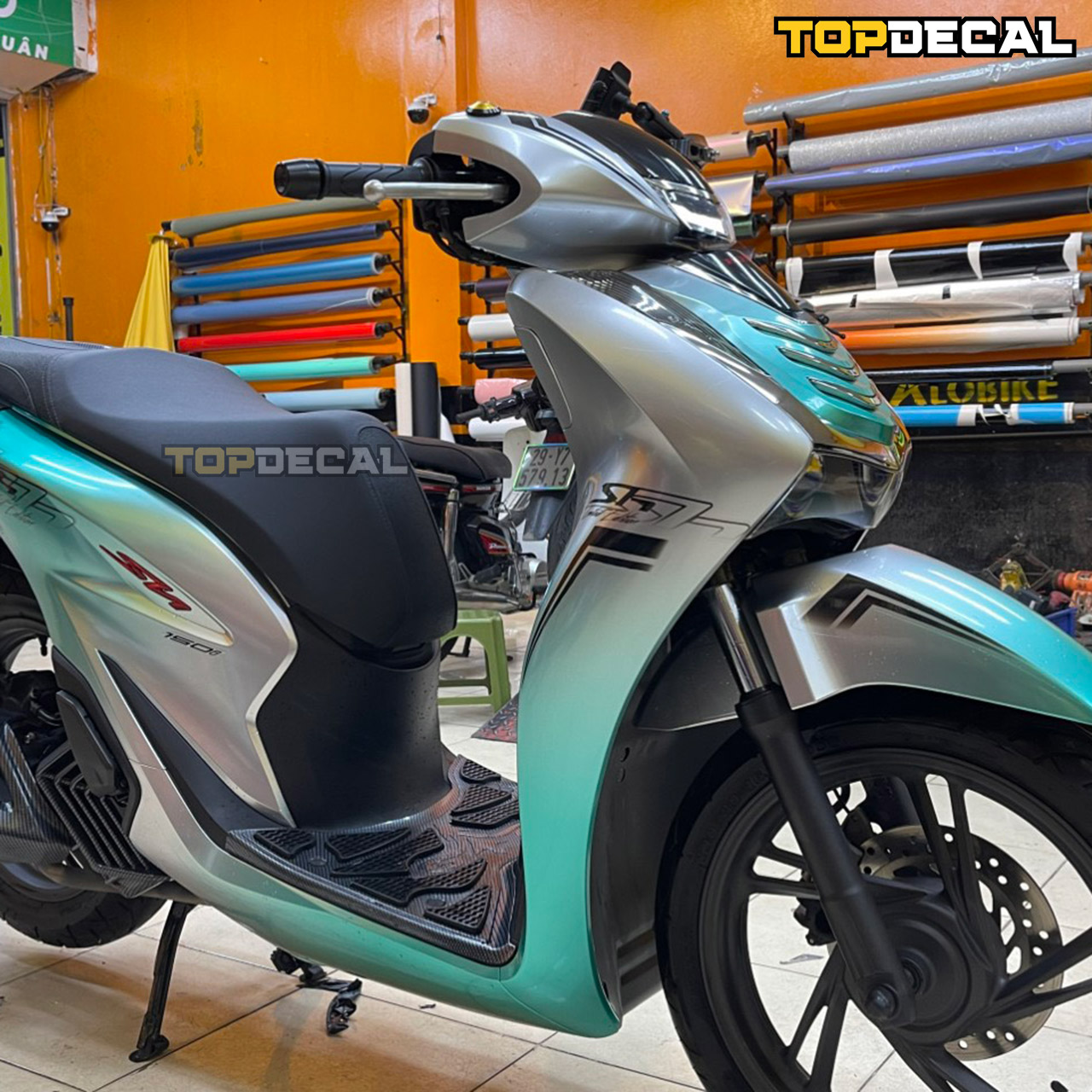 decal dán xe máy đẹp