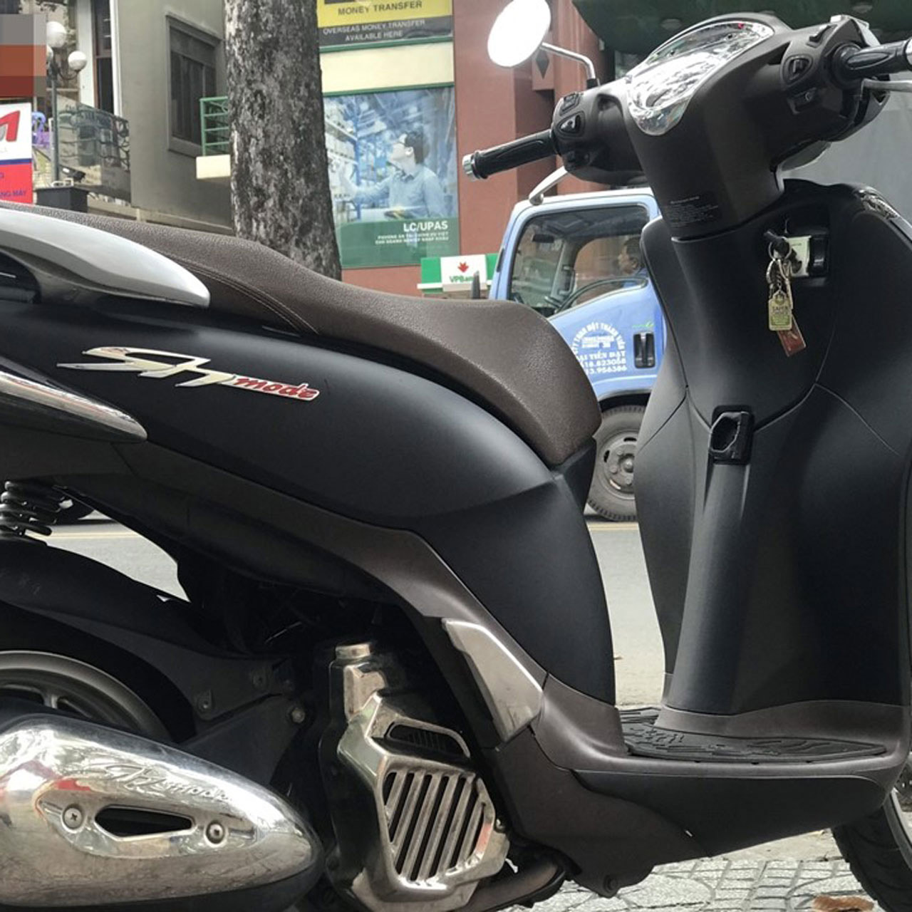 decal sh mode đen nhám
