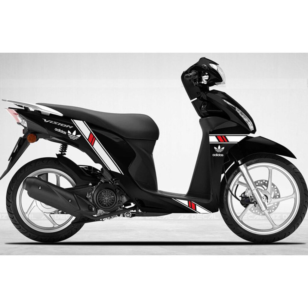 decal phối adidas