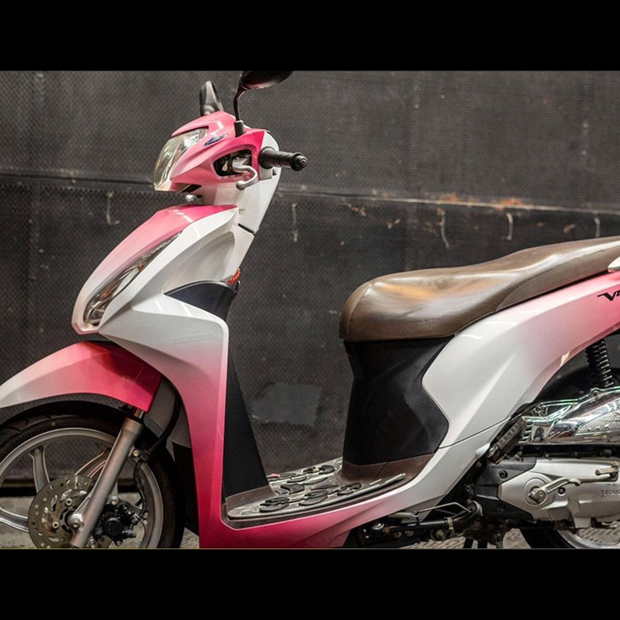 decal vision gradien trắng