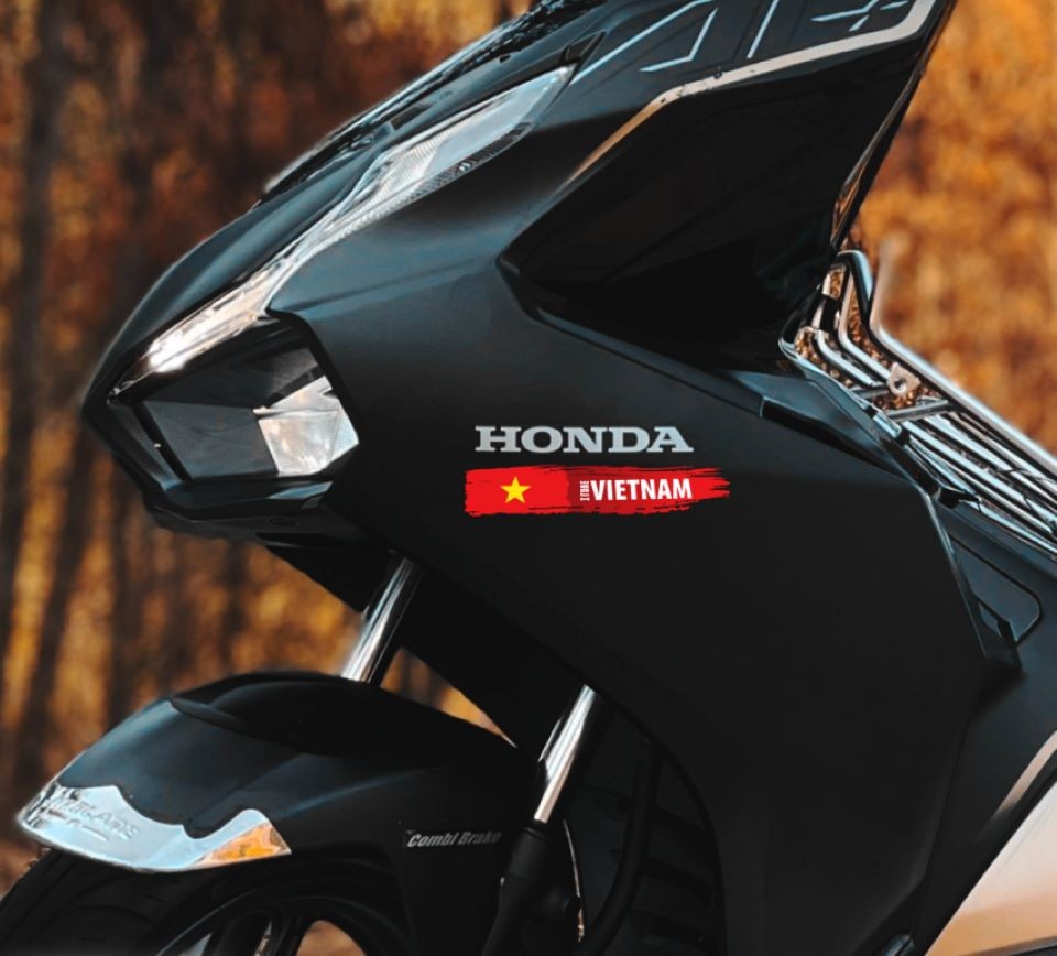 sticker dán xe máy