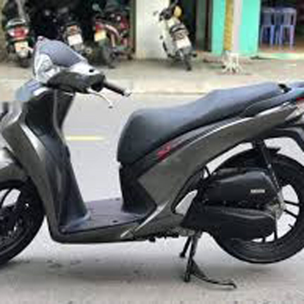 Dán xe Sh màu xám lụa cao cấp lịch lãm sang trọng - Hình ảnh 4