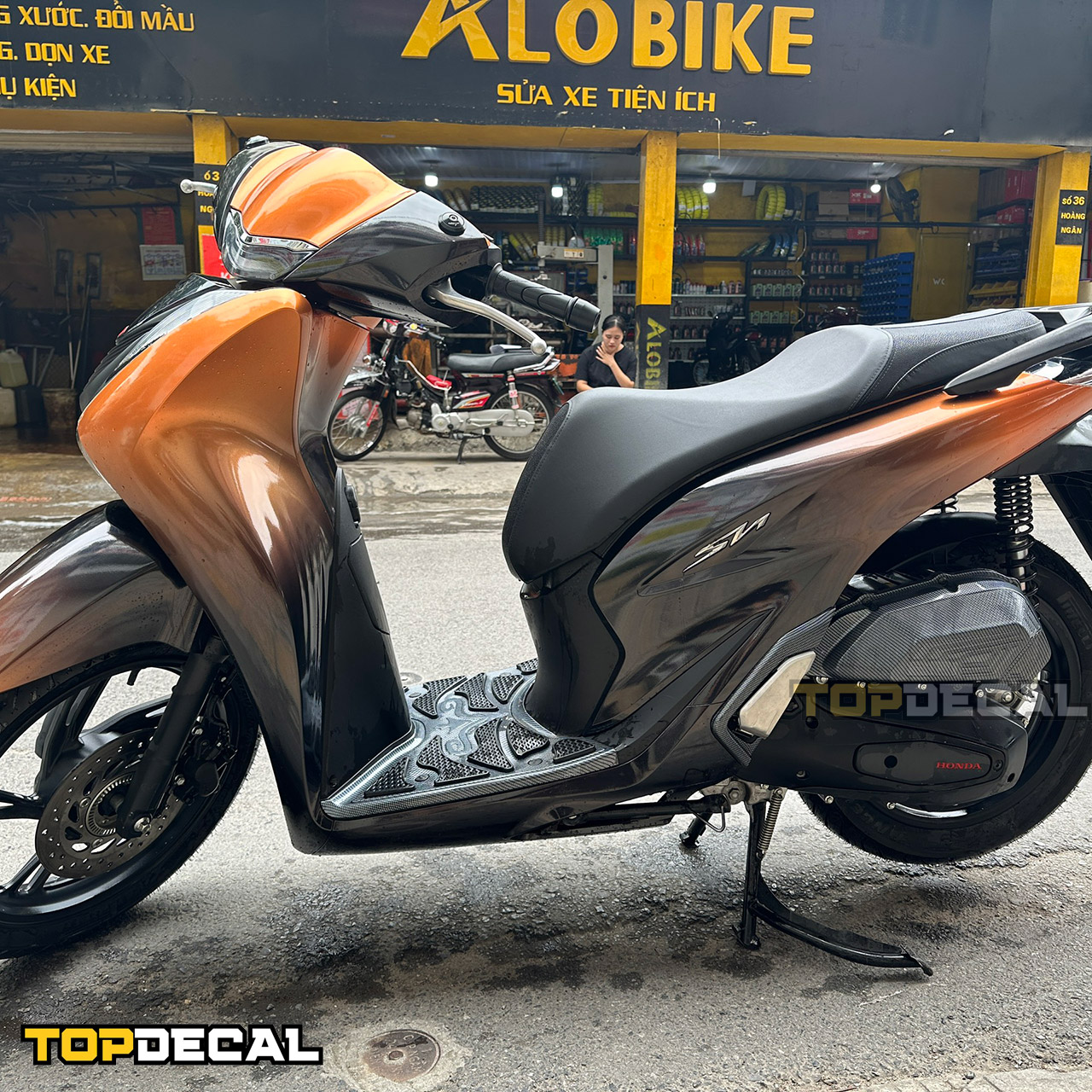 mẫu tem xe sh đẹp
