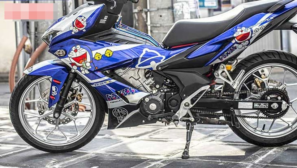 tem trùm winner x màu xanh đen