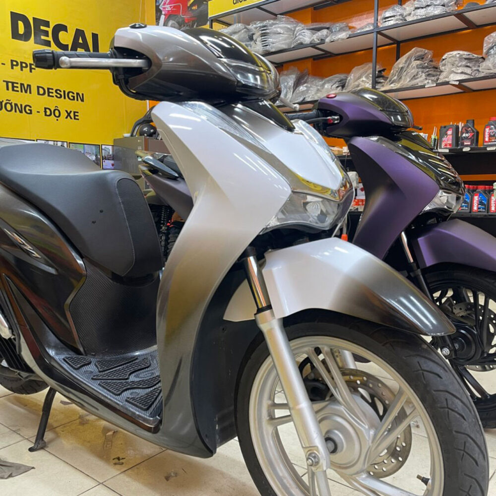 Dán xe Sh màu tím Promax sang trọng
