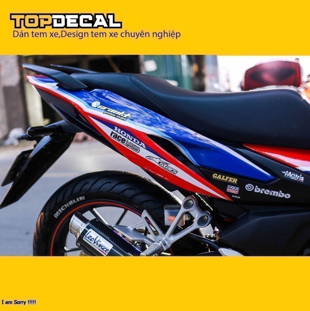 Tem trùm Winner X Racing Honda - Ảnh 3