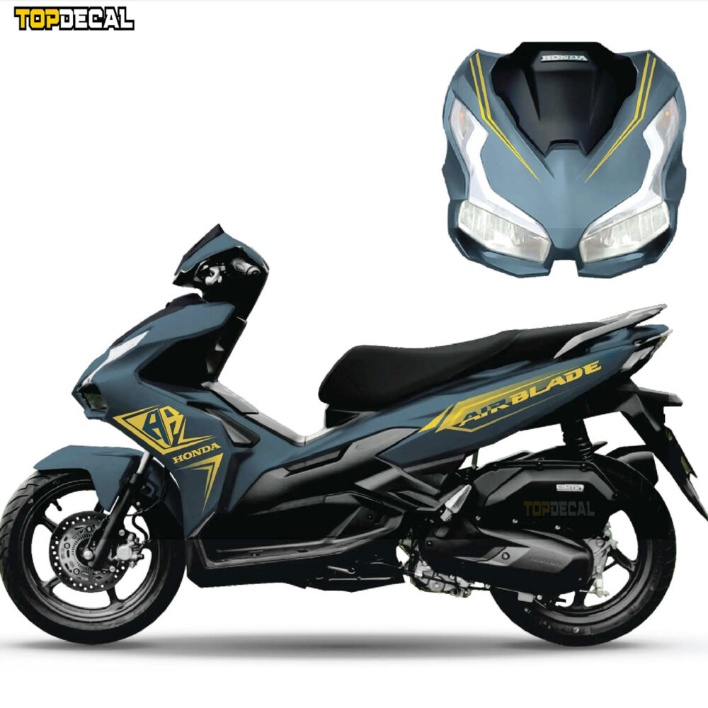 Bộ tem xe Air Blade tem chỉ