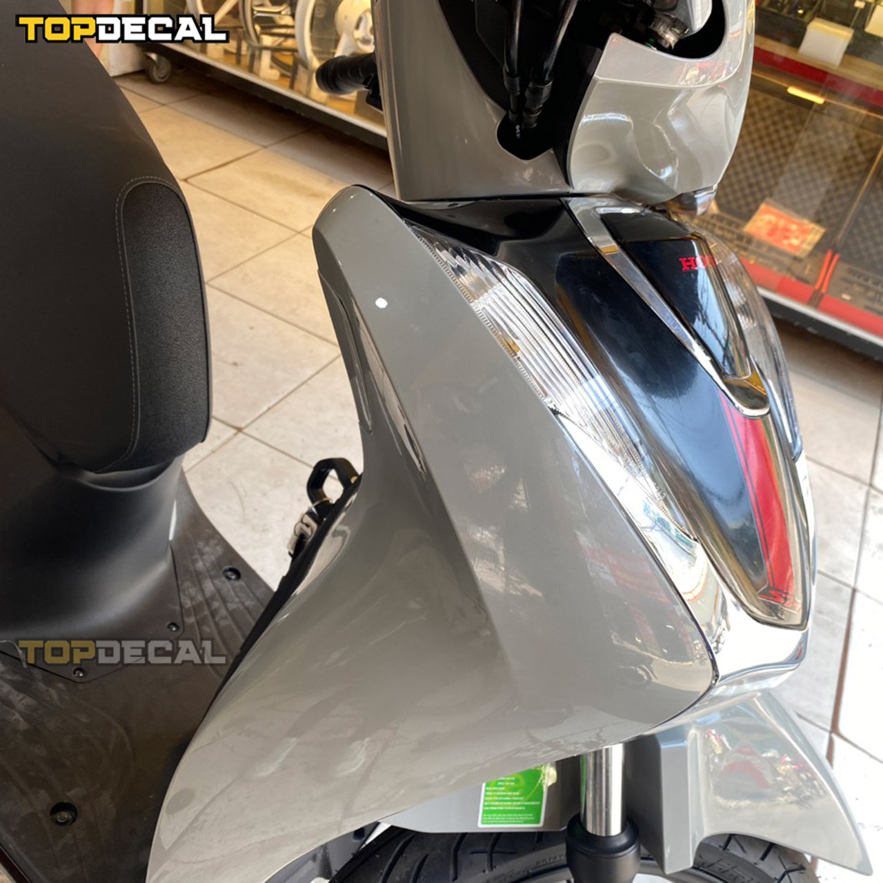 Dán decal xe SH