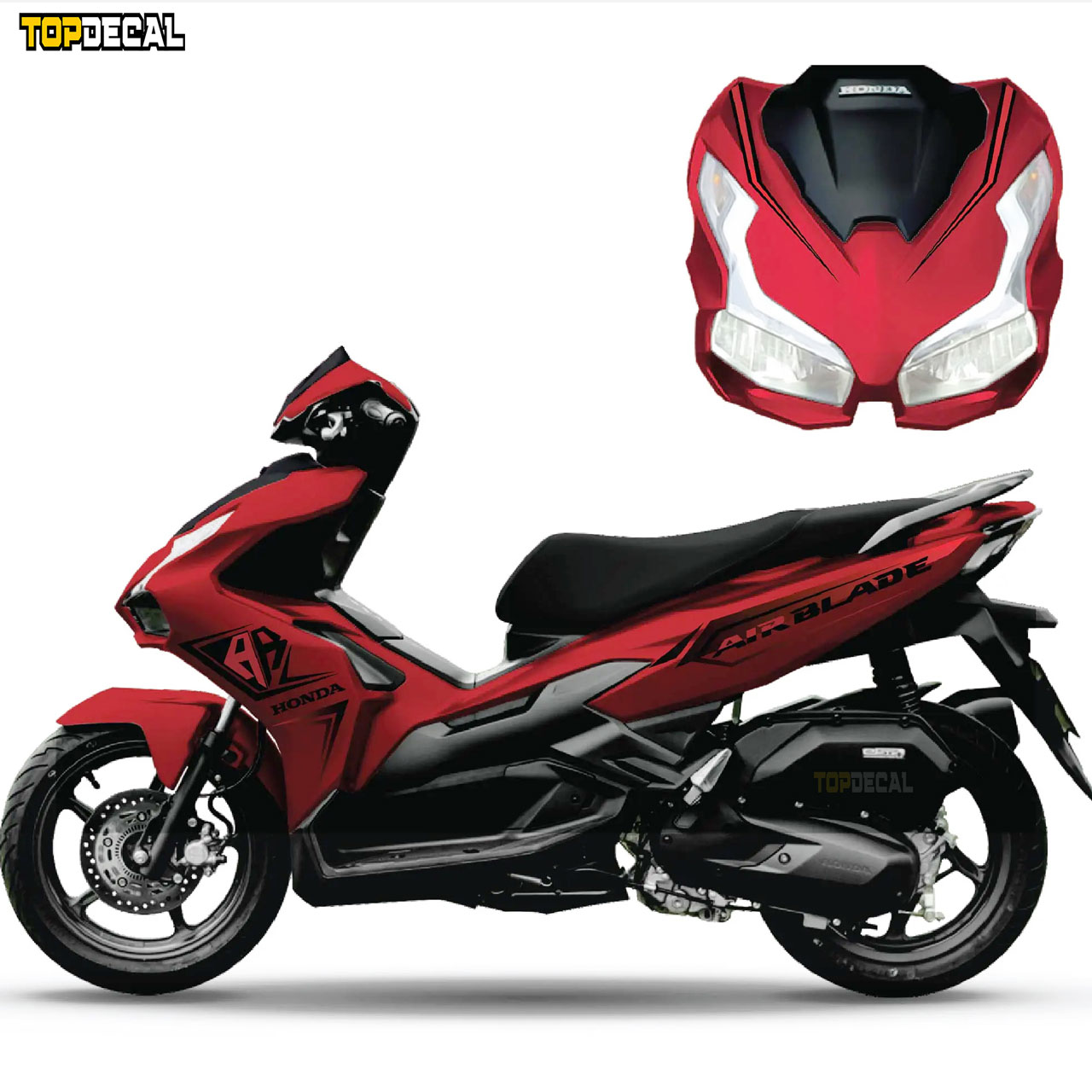 dán tem xe Air Blade chỉ 