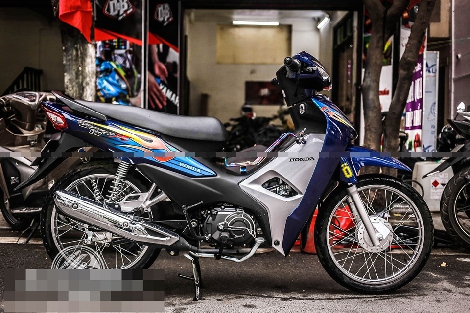 Dán decal xe Wave