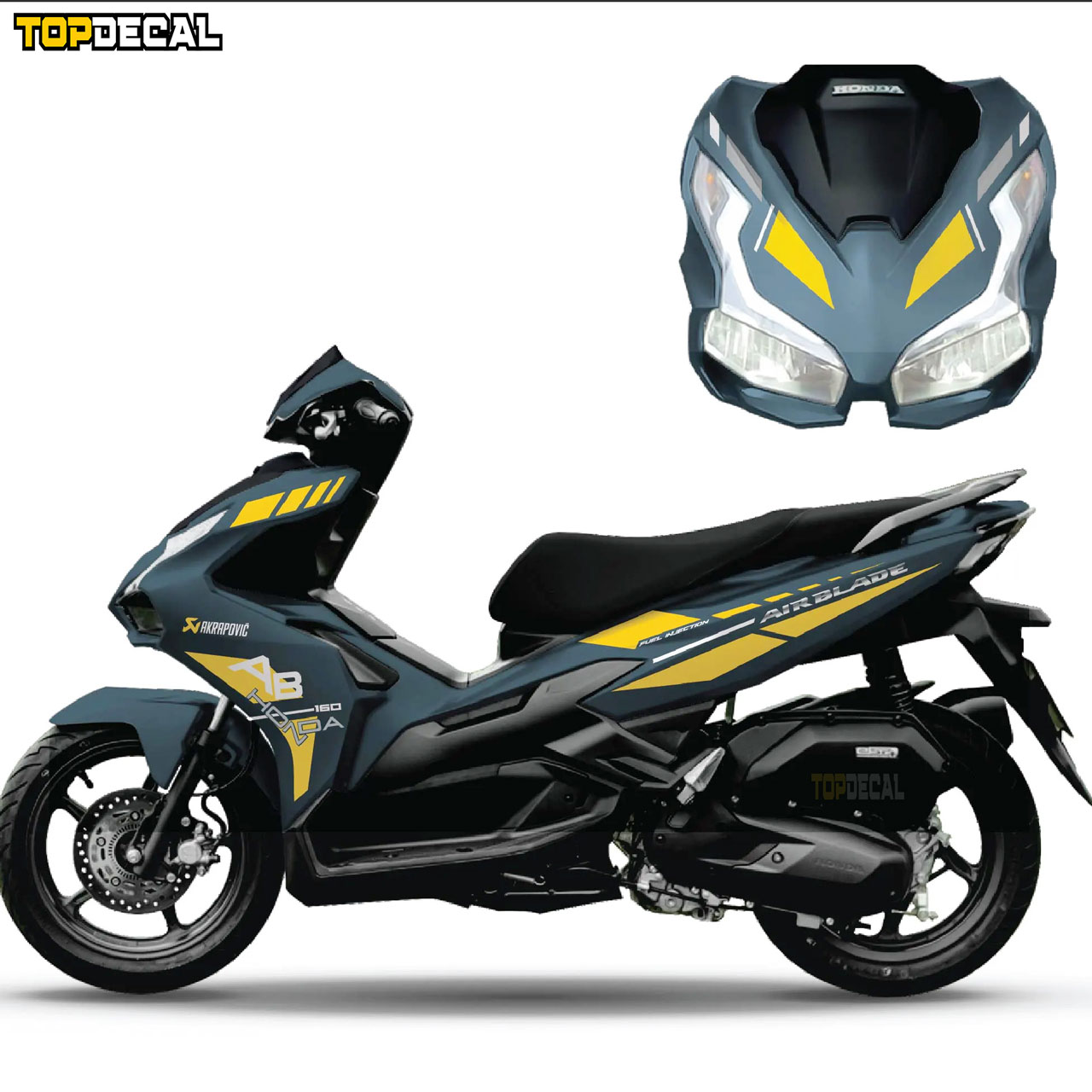 dán tem xe Air Blade bao nhiêu tiền 