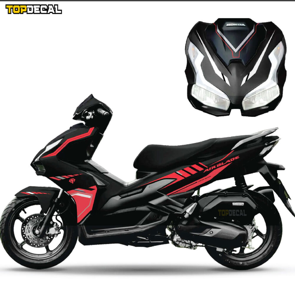Bộ tem Air Blade thiết kế cực chất - Ảnh 5