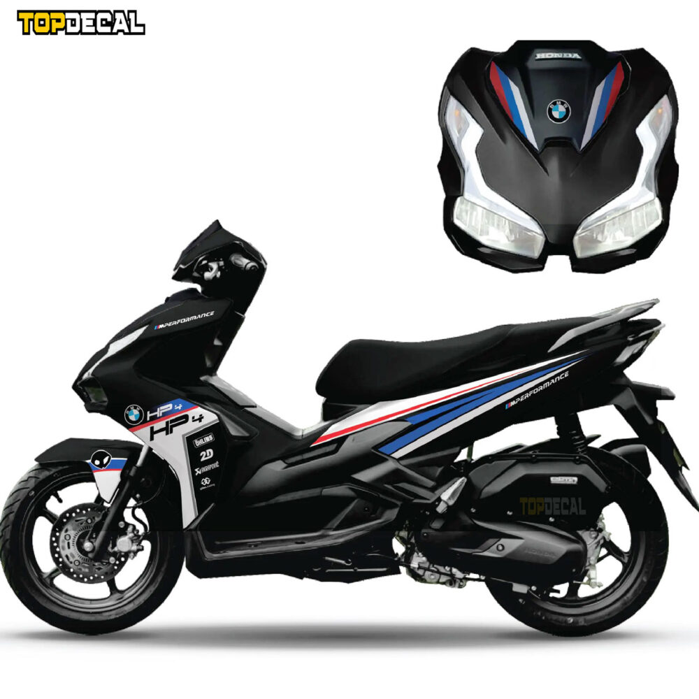Bộ tem xe Air Blade BMW HP4