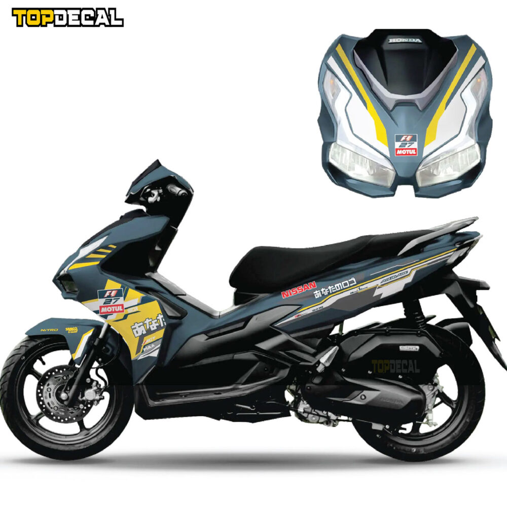 Bộ tem Air Blade Nissan Motul - Hình ảnh 3