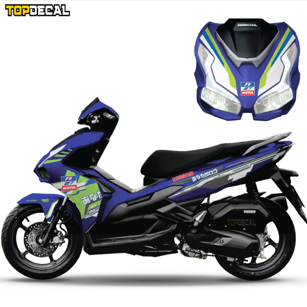 Bộ tem Air Blade Nissan Motul - Hình ảnh 4