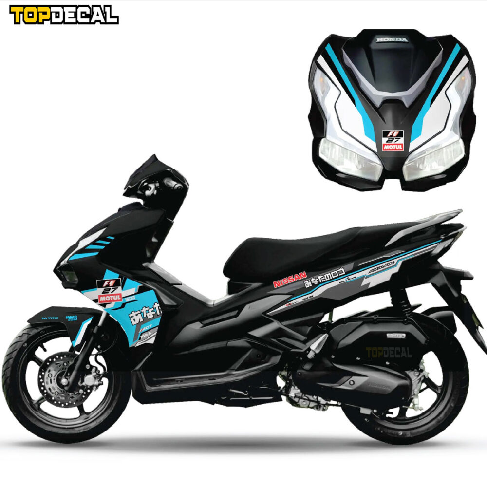 Bộ tem Air Blade Nissan Motul - Hình ảnh 5