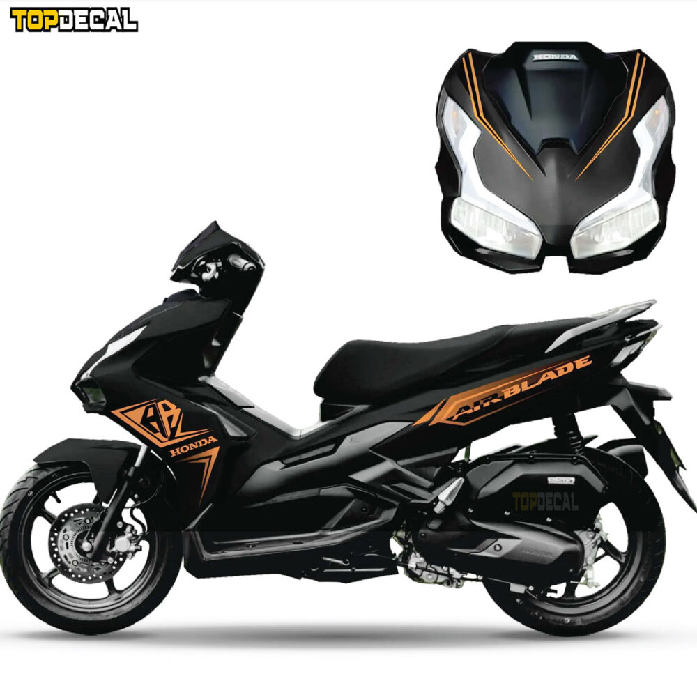 Bộ tem xe Air Blade tem chỉ - Hình ảnh 6
