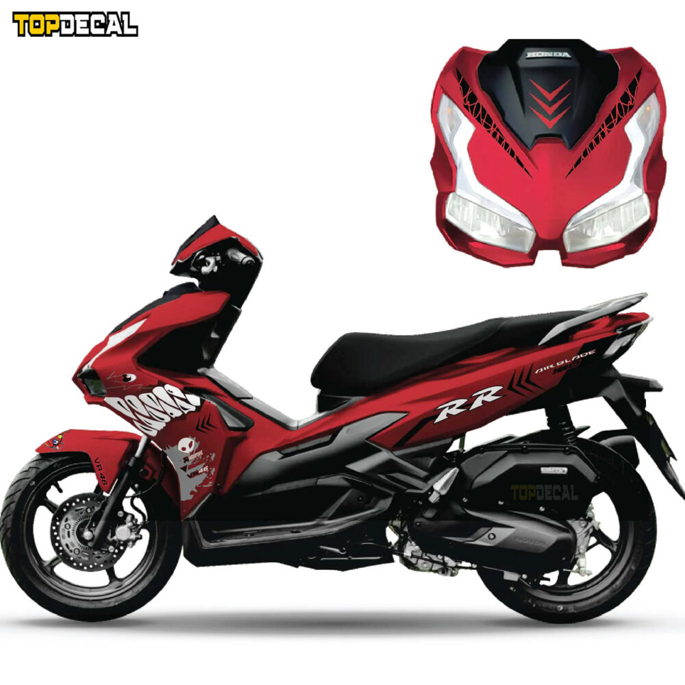 dán tem xe máy Air Blade ở đâu