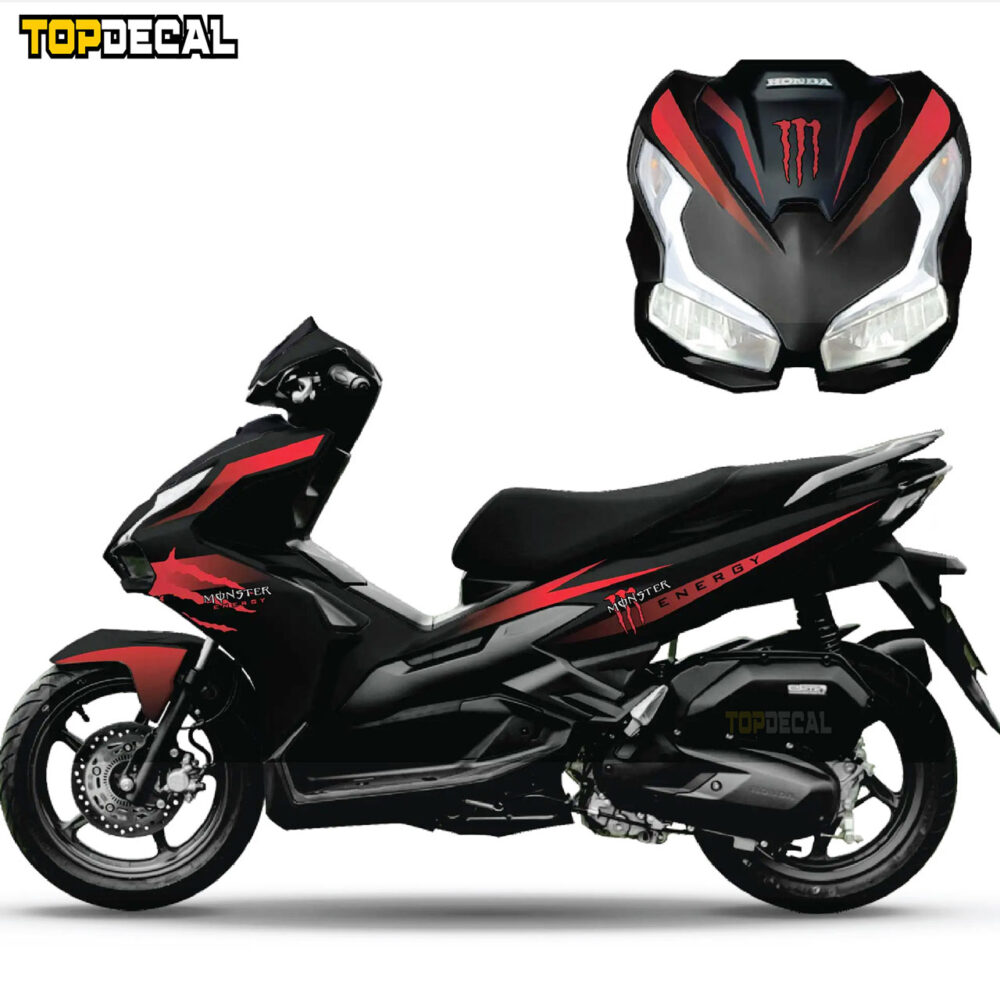 Bộ tem Air Blade Monster Energy - Hình ảnh 4
