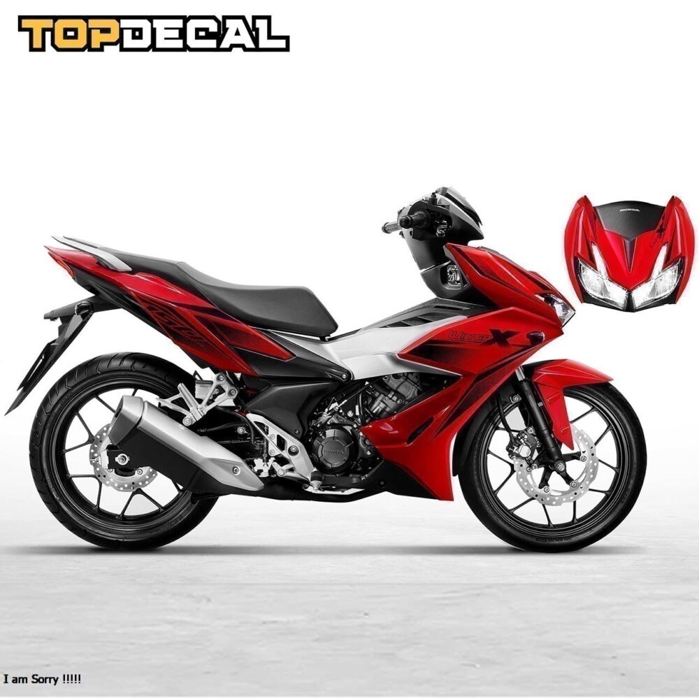Tem trùm xe Winner X Racing Edition - Ảnh 4