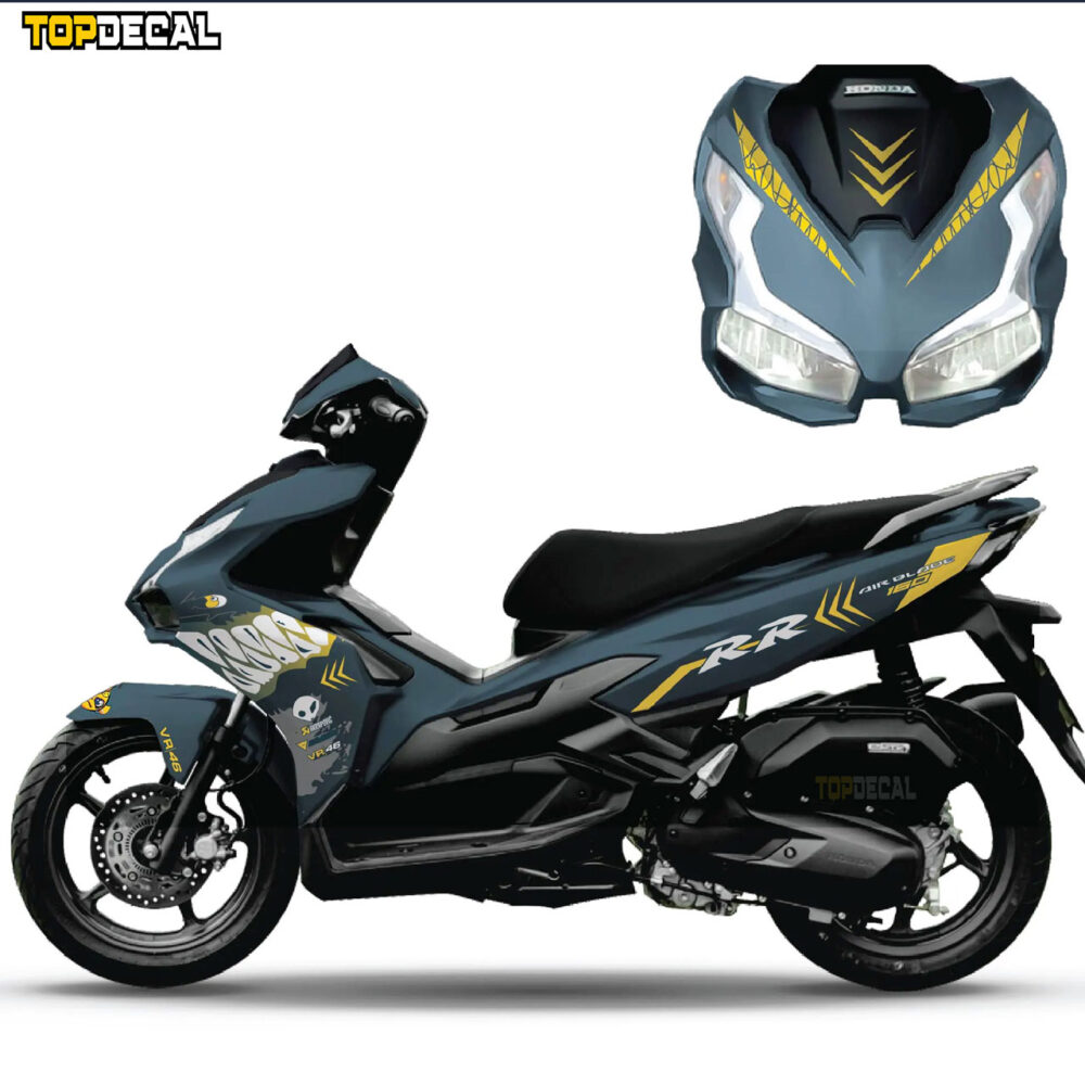 Bộ tem Air Blade cá mập - Ảnh 5