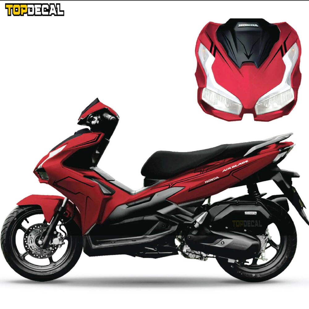 Bộ tem xe Air Blade Tem chỉ cá tính - Hình ảnh 6
