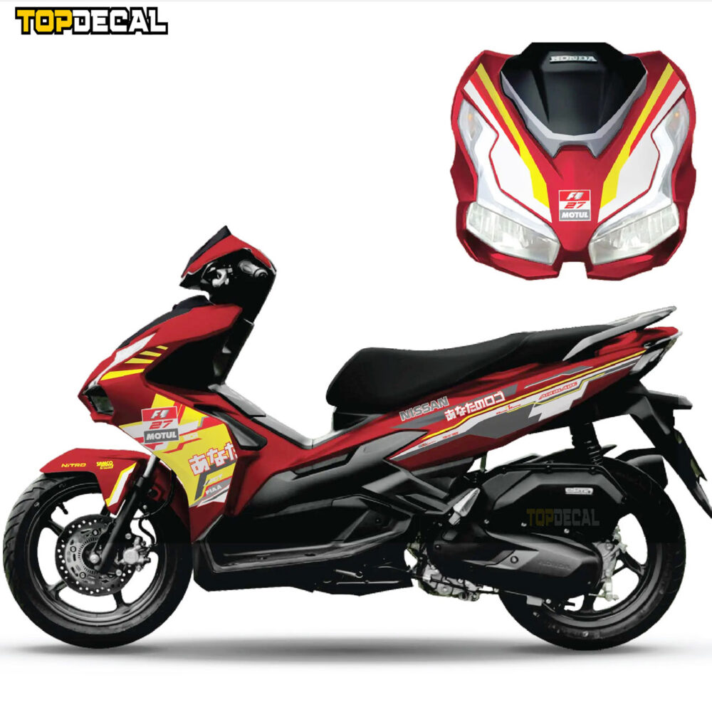 Bộ tem Air Blade Nissan Motul - Hình ảnh 6