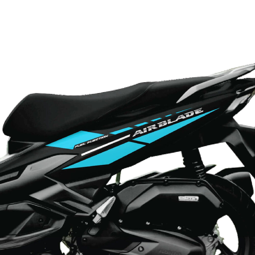 Bộ tem Air Blade thiết kế Honda Akrapovic - Ảnh 5