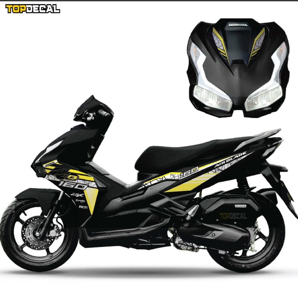 Bộ tem xe Air Blade thiết kế mới lạ - Hình ảnh 5