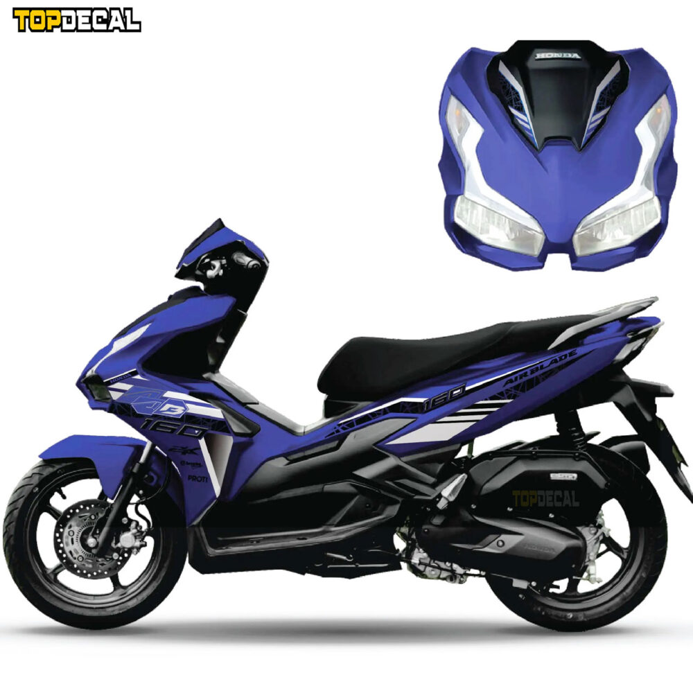 Bộ tem xe Air Blade thiết kế mới lạ - Hình ảnh 7