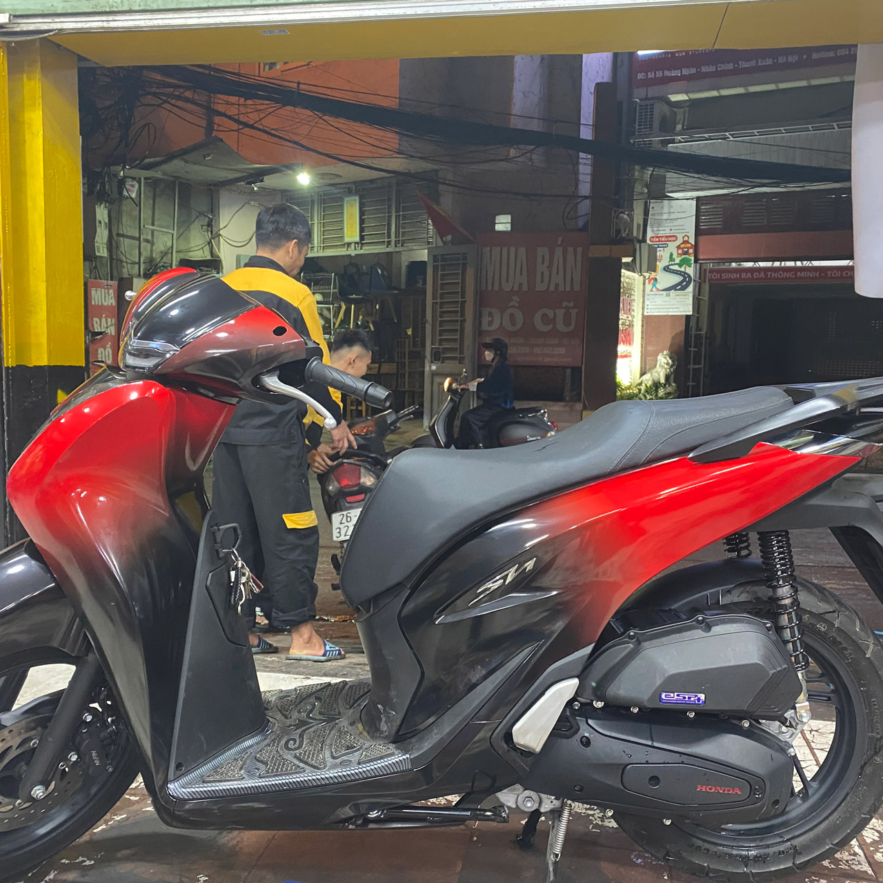 tem xe sh 2020 màu đỏ