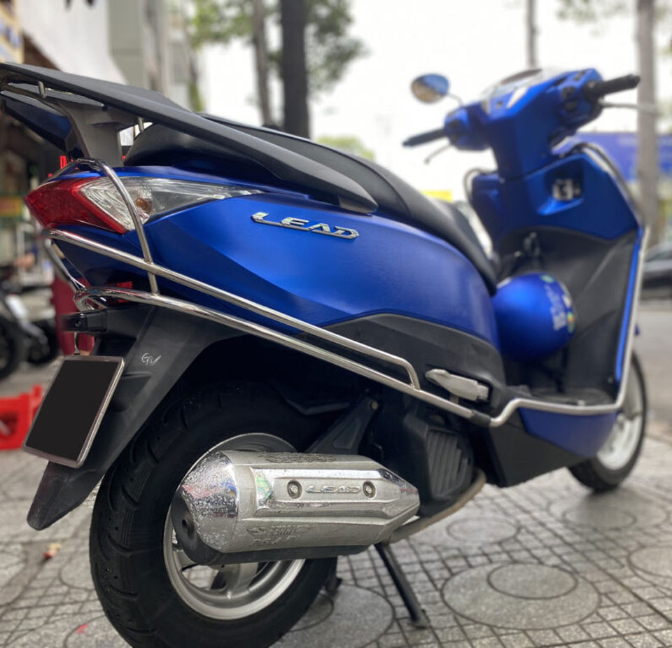 Dán xe Lead màu xanh dương