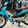 Dán decal xe Wave màu xanh ngọc