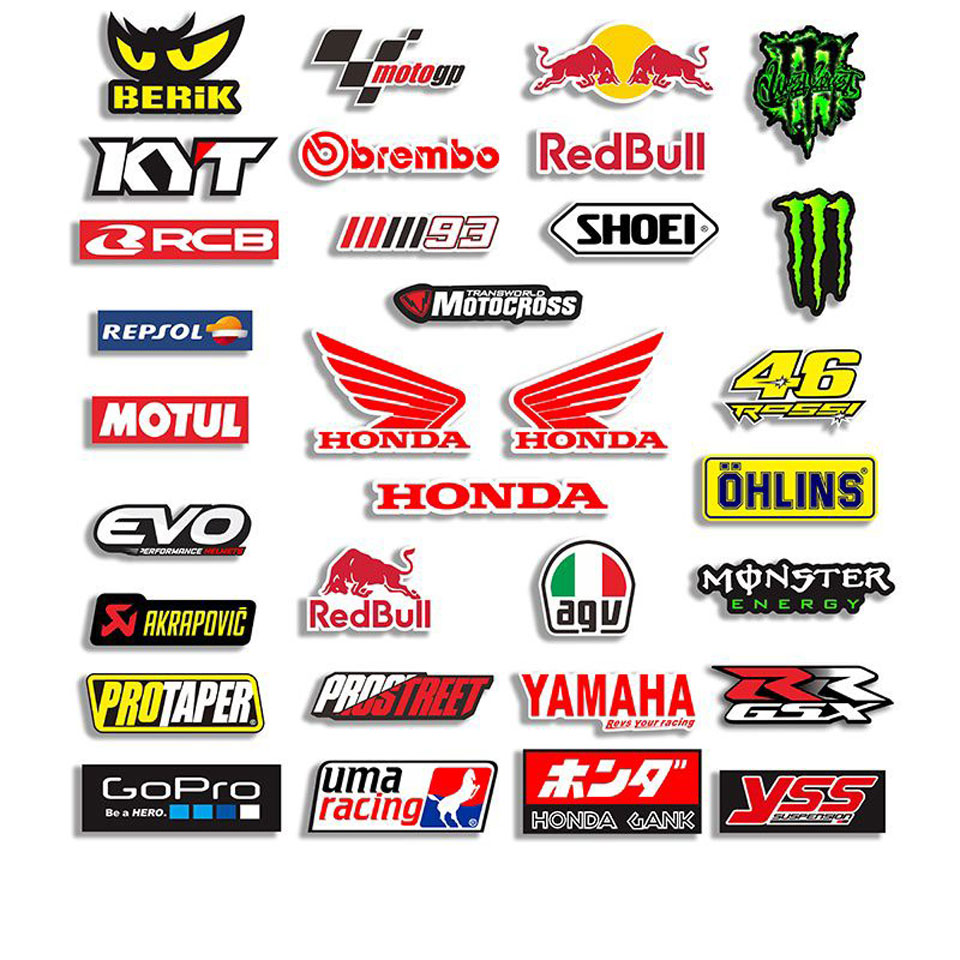 Sticker dán xe phong cách thể thao